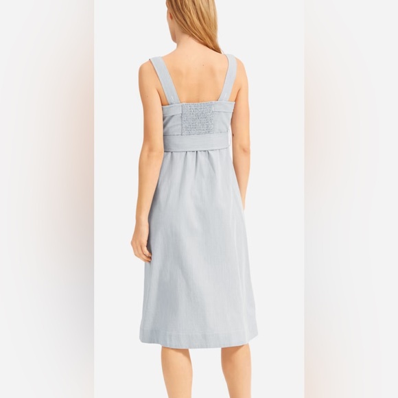 Everlane Picnic Dress 4 in pinstripe - Picture 4 of 8